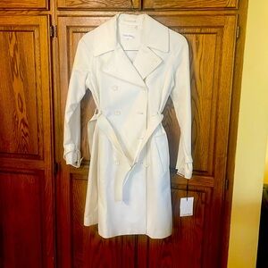 White trench coat